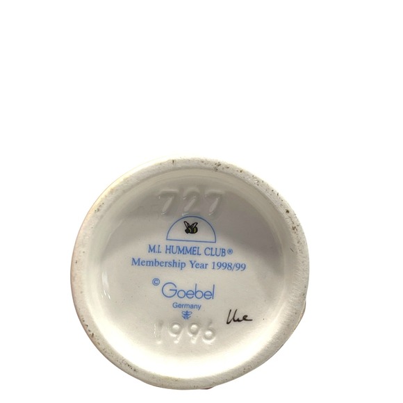 Hummel Figurine Goebel Germany 1996 #727 Garden Treasures 1998/99 - Picture 5 of 5